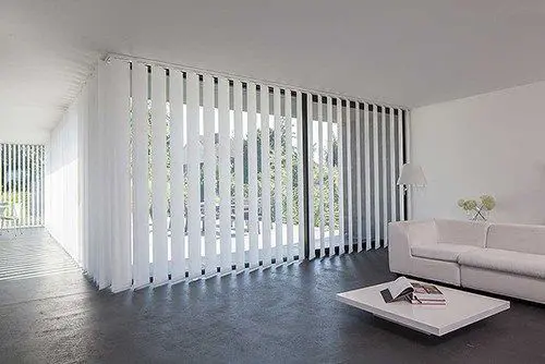 cortinas lamas verticales blancas verticales blancas